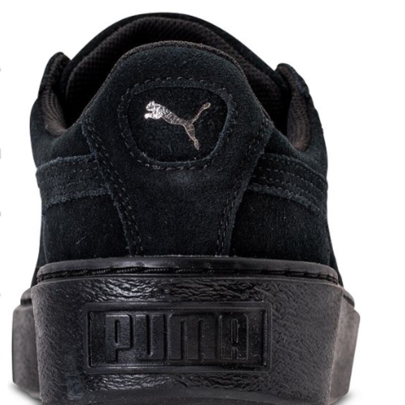 NWT-Women's Suede leather Platform Sneakers 8 - Picture 7 of 8